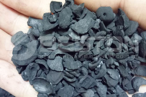 Charcoal Produced by Bamboo Charcoal Plants