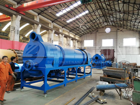 Coconut Shell Charcoal Manufacturing Machine