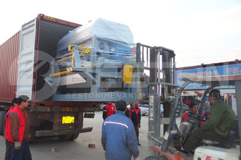 Shipment of Beston Egg Tray Machine