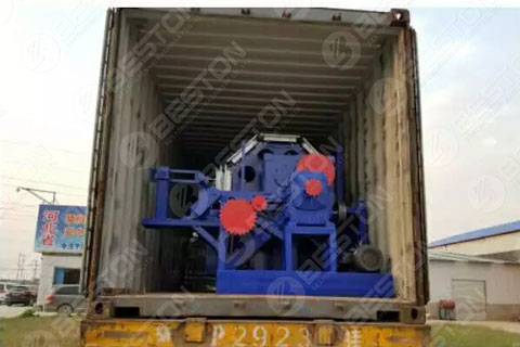 BTF4-8 Paper Tray Forming Machine Shipped to the Philippines